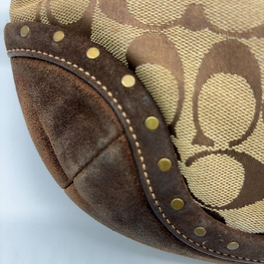 Coach Suede Purse - Picture 4 of 5